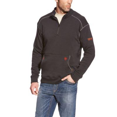 Ariat FR Polartec Fleece - Top Zwart Heren - 24936-109